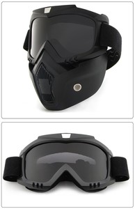  JET KASK MASKESİ SİYAH (SRC)