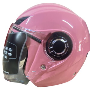  KASK ÇENESİZ PEMBE OF-627